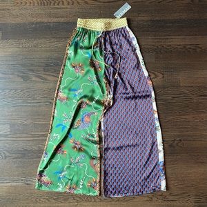 [NWT] ALÉMAIS Silk Birdie Spliced Pant (ALEMAIS)